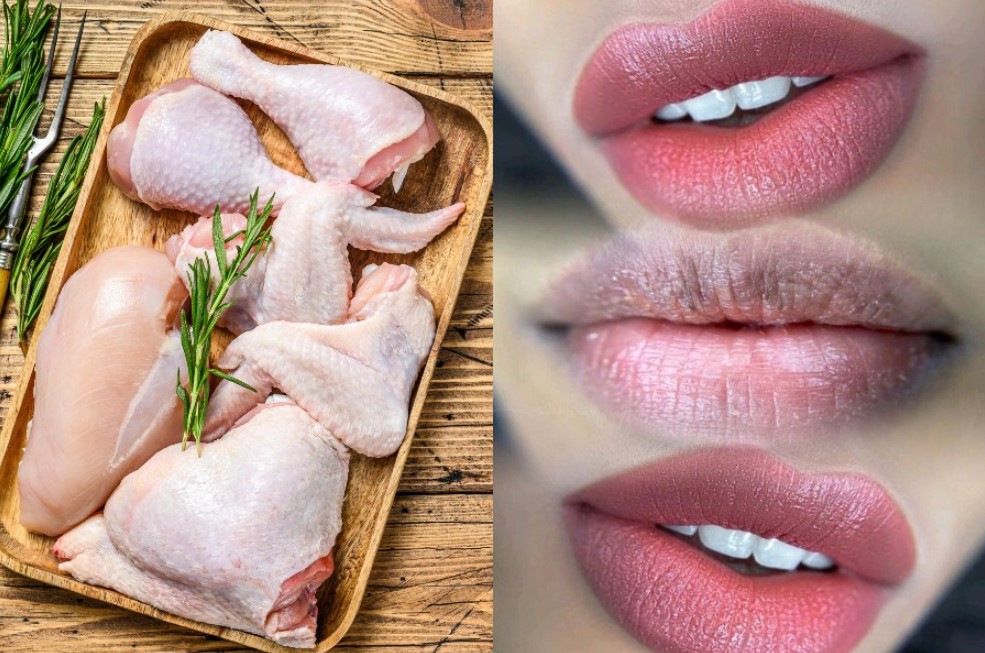 xăm môi bao lâu thì được ăn gà