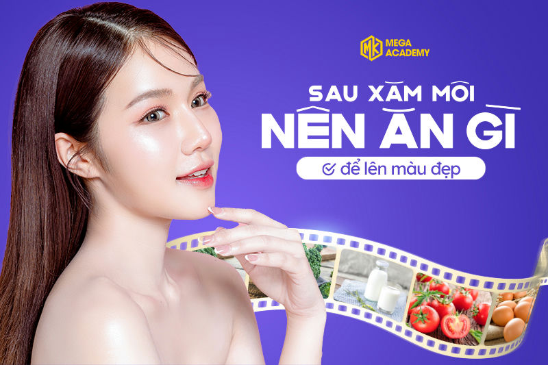 Sau khi xăm môi nên ăn gì để lên màu đẹp nhất?