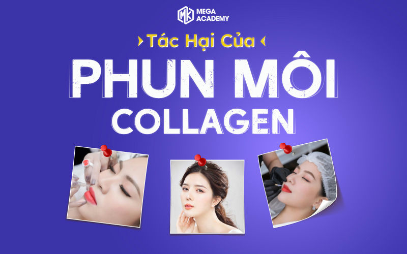 Tác hại của phun môi collagen là gì? Nguyên nhân do đâu?