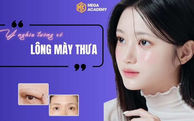 Lông mày thưa - Ý nghĩa phong thủy, cách khắc phục