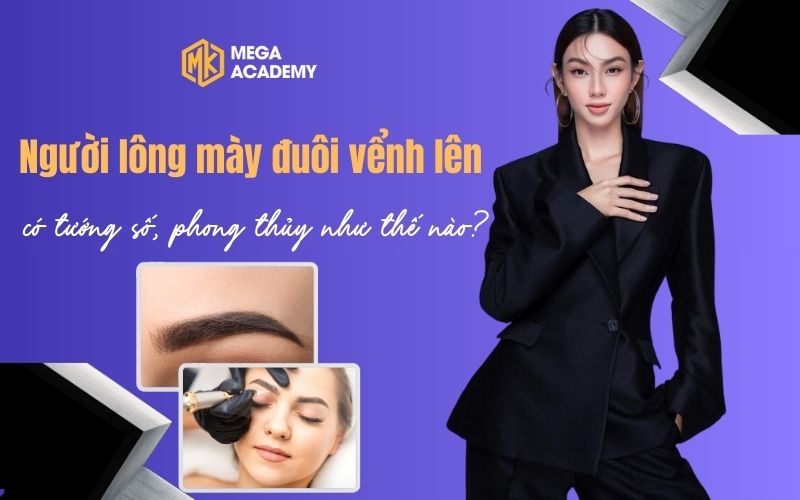 Người lông mày đuôi vểnh lên có tướng số, phong thủy như thế nào?